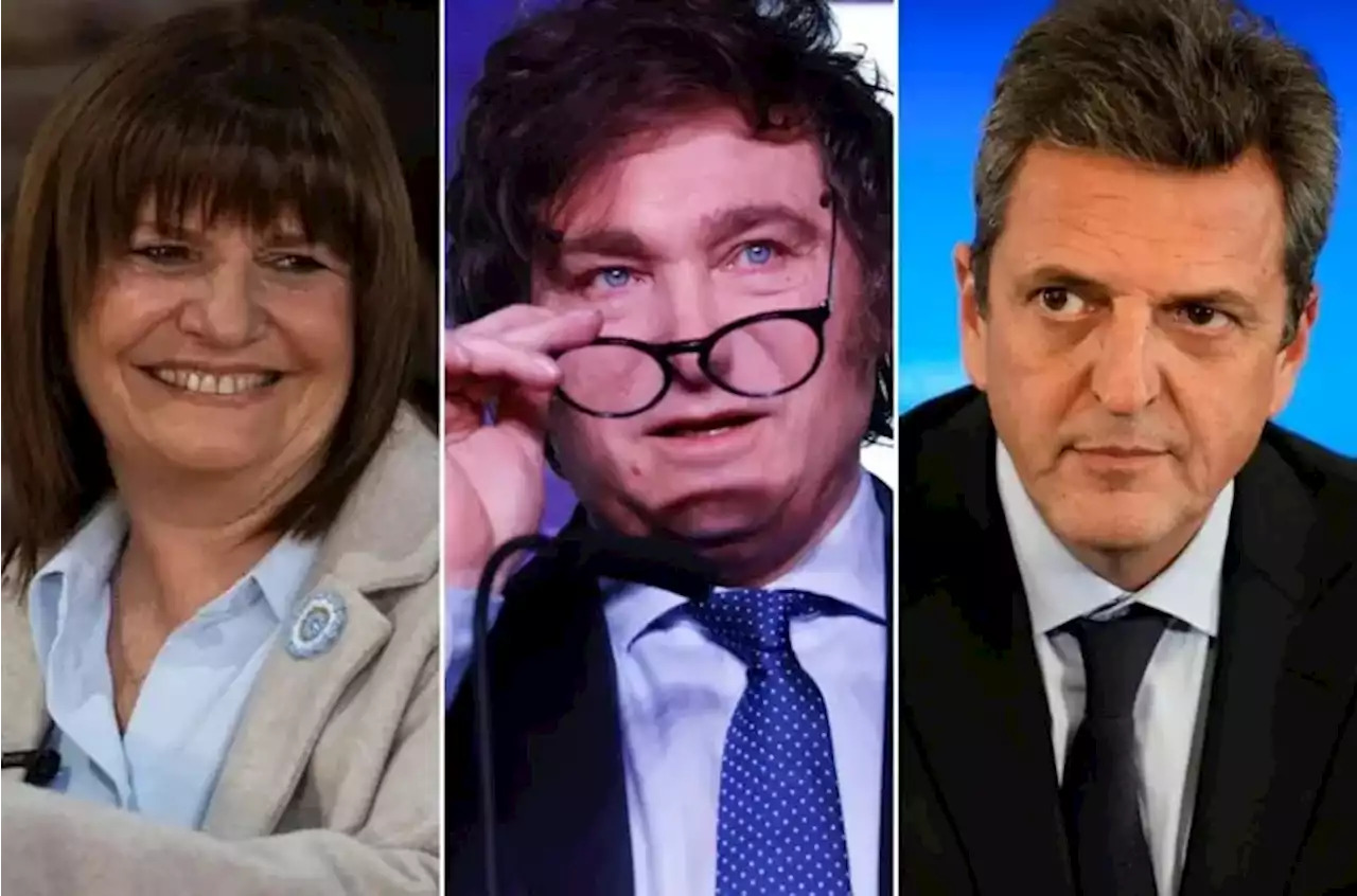 Ahora Milei busca quitarle votos a JxC, Bullrich apunta a recuperarlos en Córdoba y Massa va por los ausentes