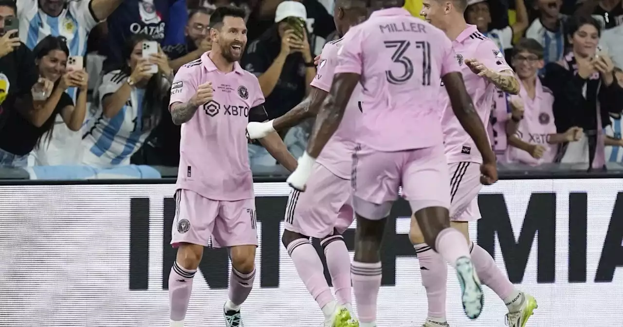 Lionel Messi powers Inter Miami to victory in first Leagues Cup final