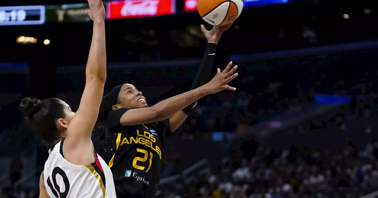 Sparks snap 13-game skid against Aces with victory