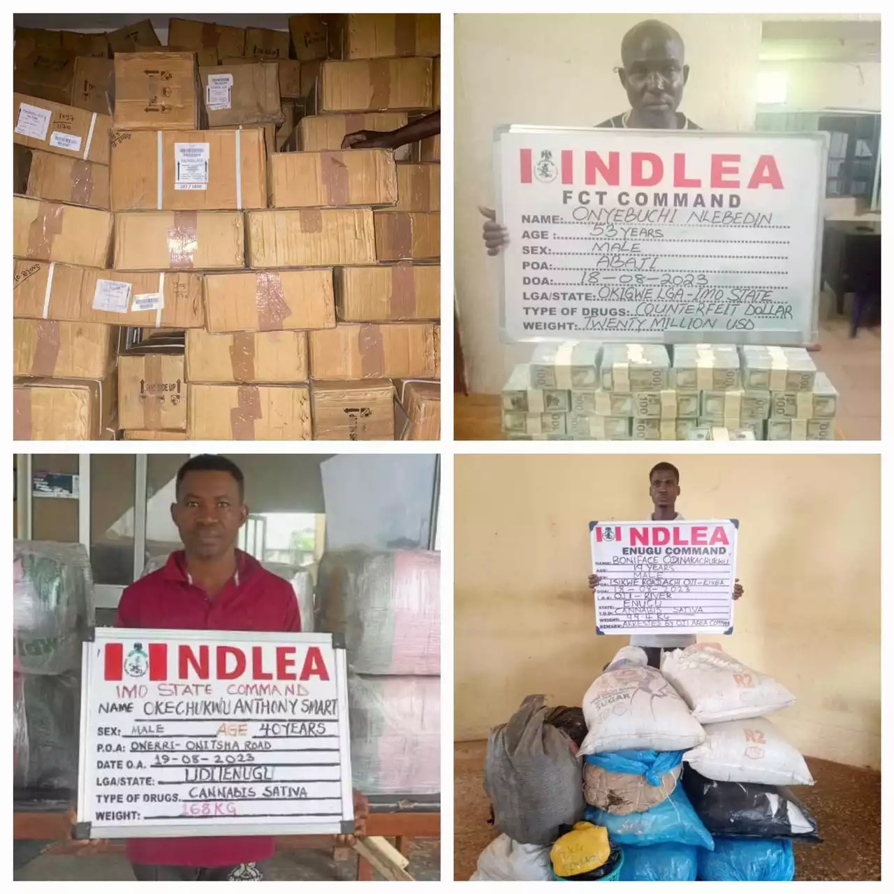 NDLEA Recovers N4.8bn Opioids In Lagos Warehouse, Fake $20m Notes In Abuja