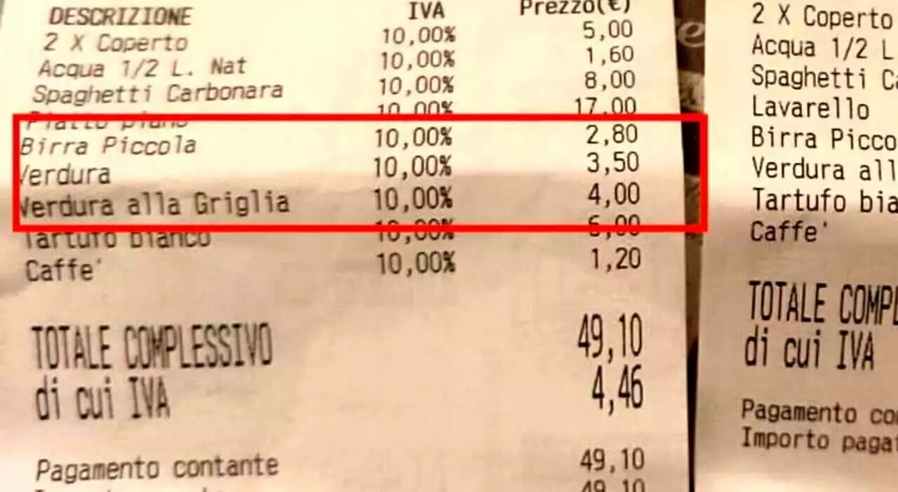 Scontrini 'pazzi', la serata da incubo della cliente: «Sequestrata nel ristorante», cosa è successo