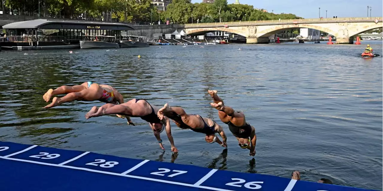 JO 2024 : une épreuve test de natation dans la Seine encore annulée