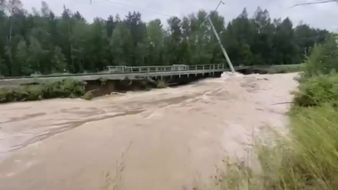 В Бурятии ввели режим ЧС из-за разлива реки и размытия БАМа