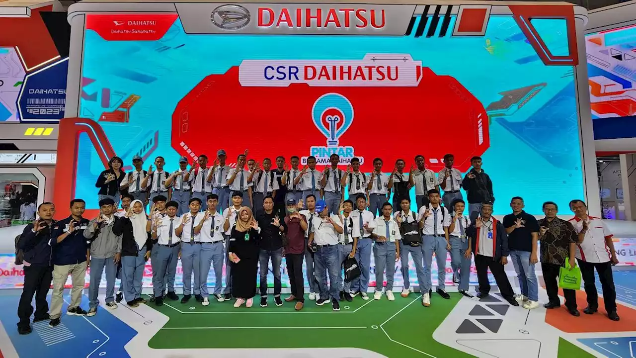 Daihatsu Mengajak Para Siswa dan Guru SMK Berkunjung ke GIIAS 2023