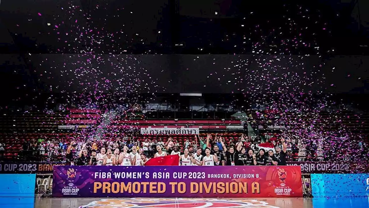 Timnas Basket Putri Cetak Sejarah Juara Juara FIBA Women’s Asia Cup 2023 Divisi B, Pomosi ke Divisi A