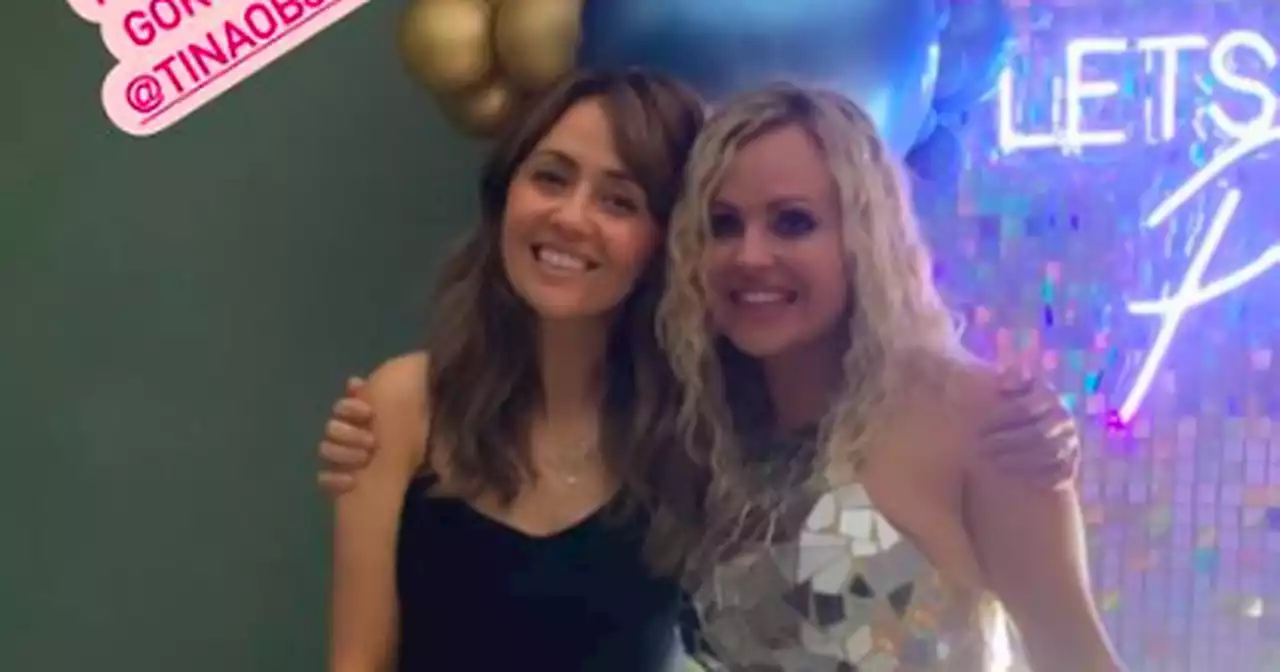 Corrie's Samia Longchambon parties with co-stars after date night with husband