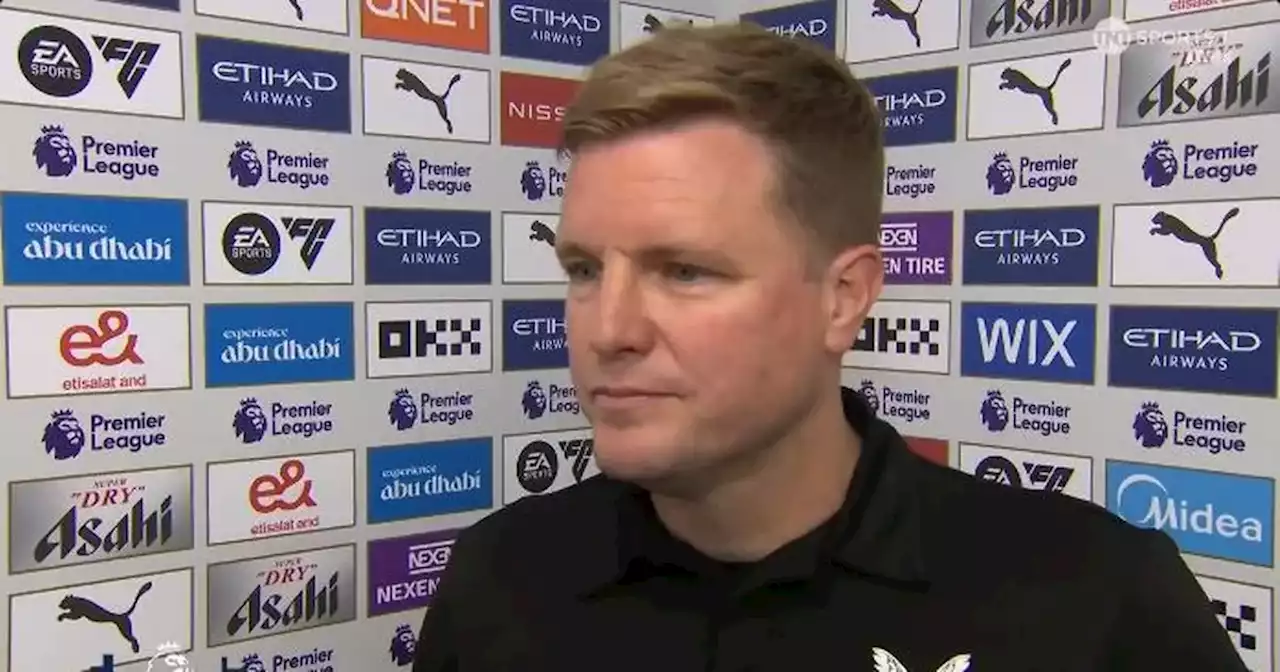 Eddie Howe pinpoints how Man City neutralised Newcastle