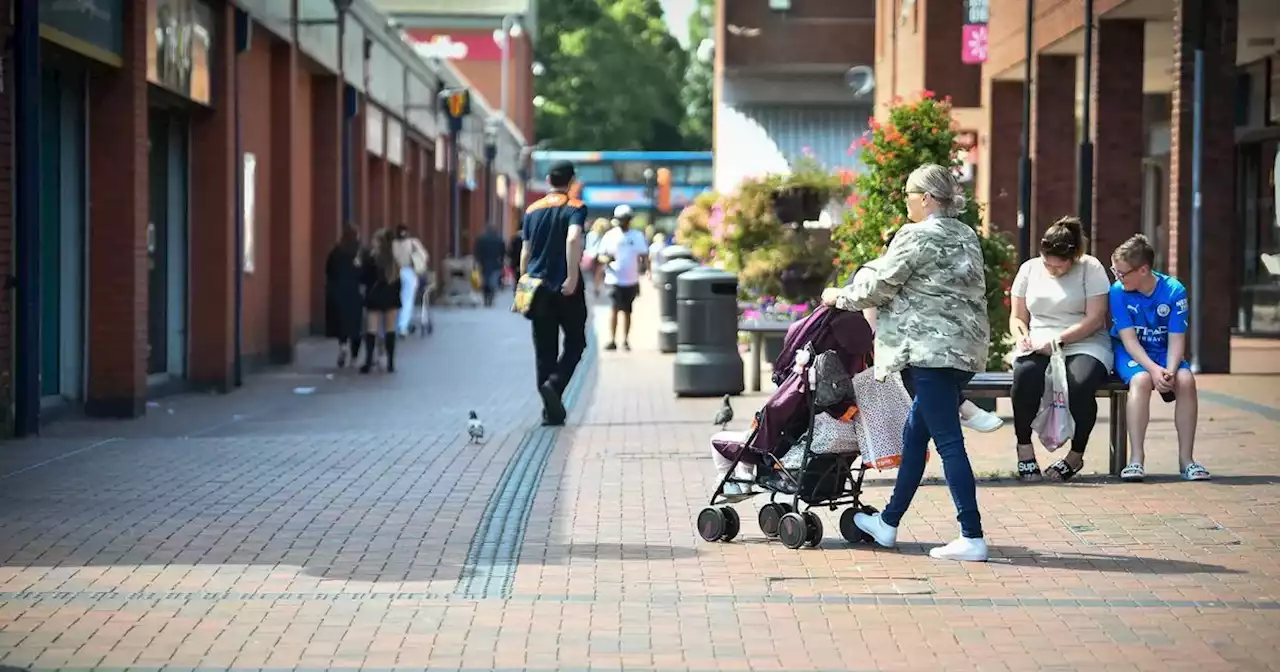 The Greater Manchester streets where people live payslip to payslip