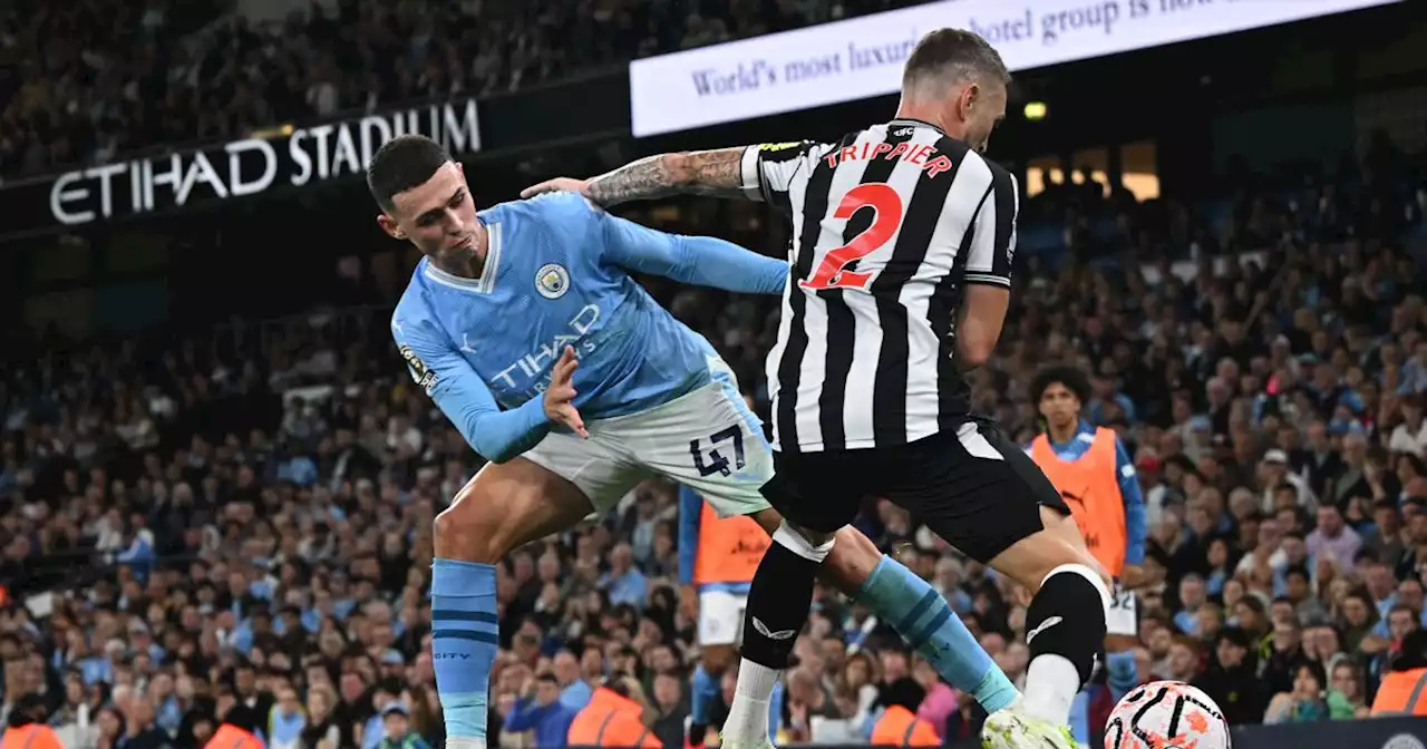 Trippier hails 'fantastic' City player as Newcastle problem identified