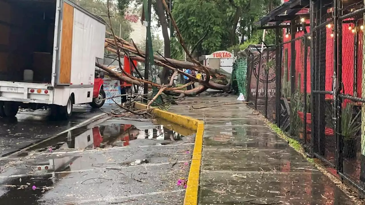 Afectaciones por lluvias en CdMx HOY-19 de-agosto del-2023