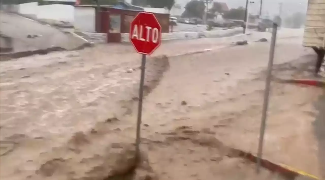 BCS. Hombre muere al intentar cruzar arroyo en Mulegé ante 'Hilary'