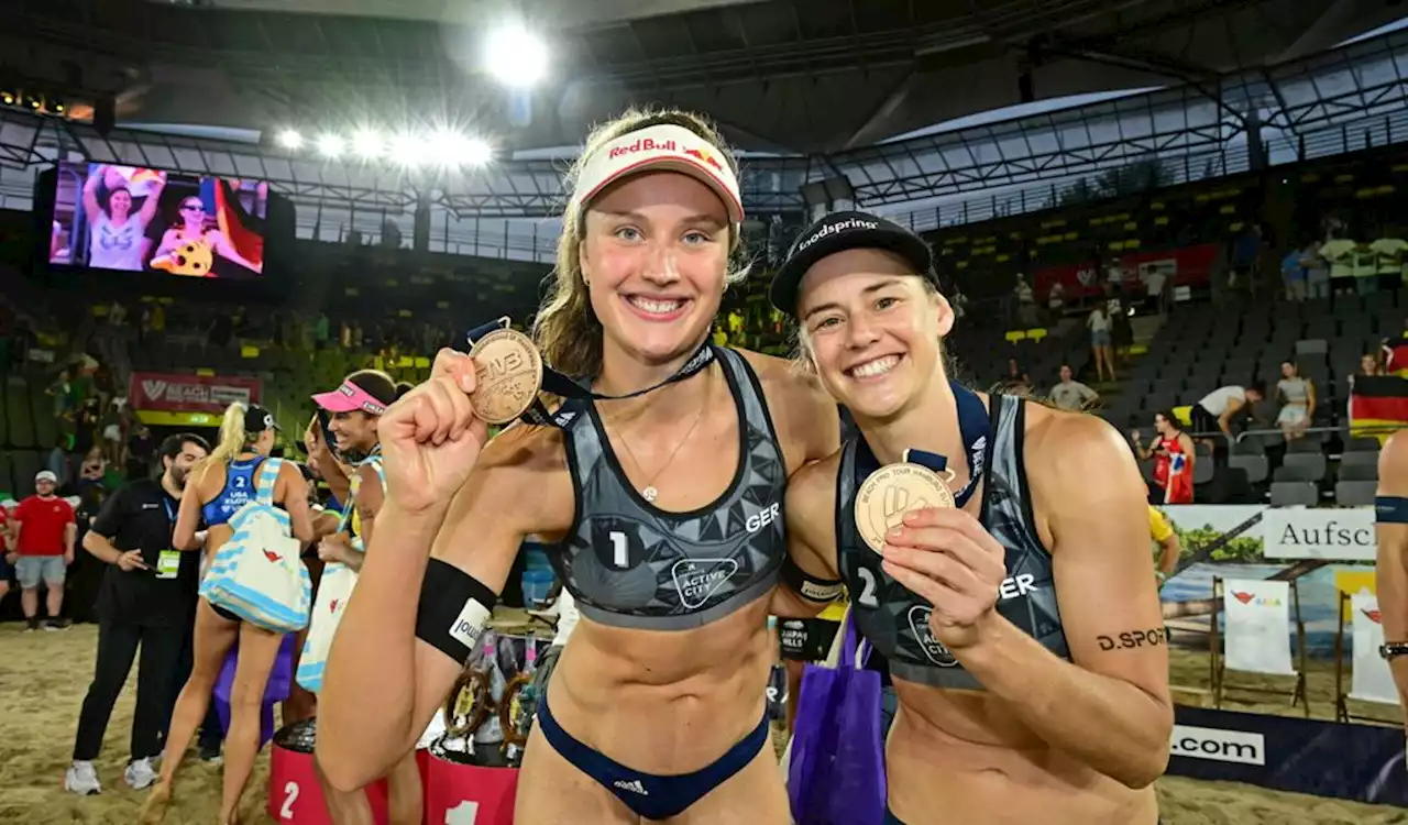 Beachvolleyball am Rothenbaum: Bronze für deutsches Duo