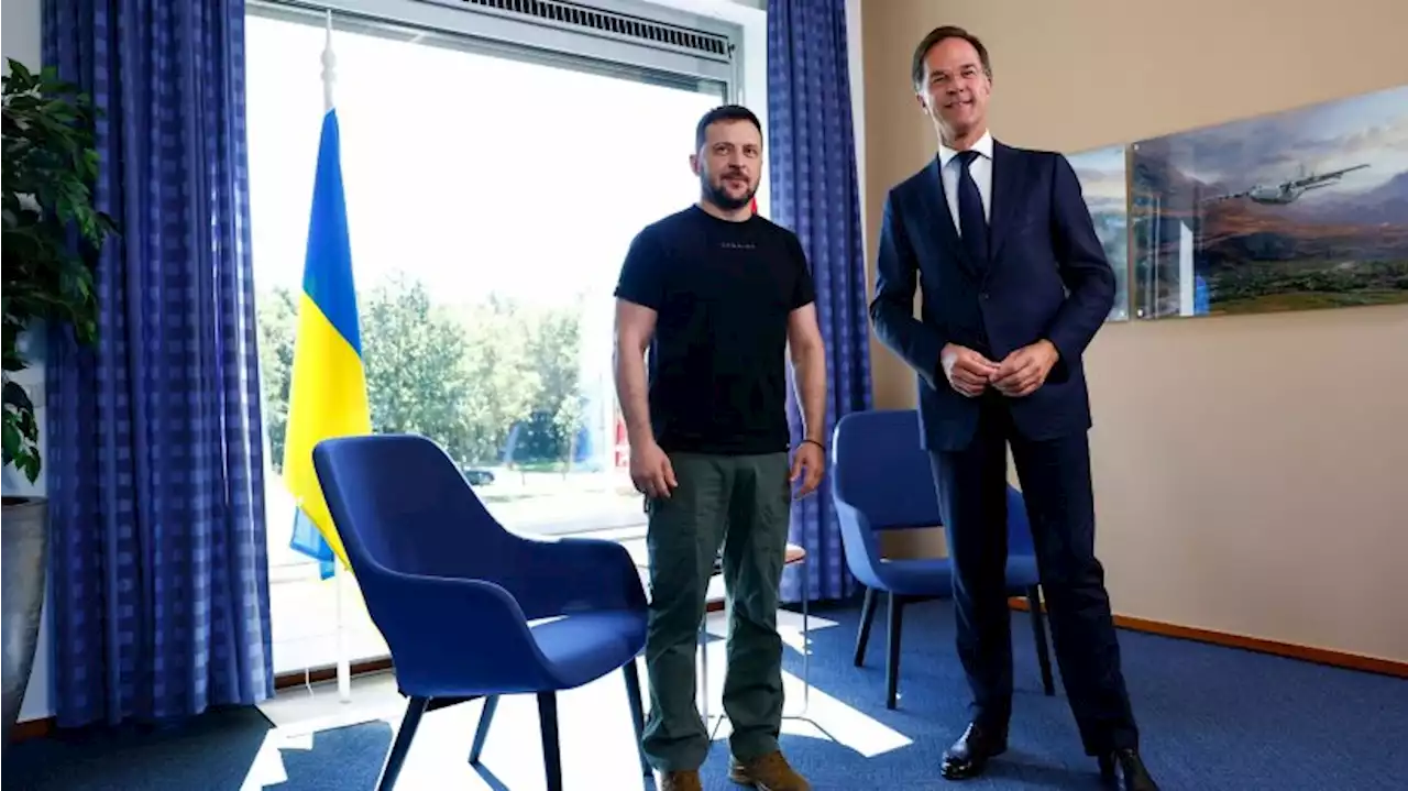 Ukrainischer Präsident Selenskyj zu Besuch in Niederlanden