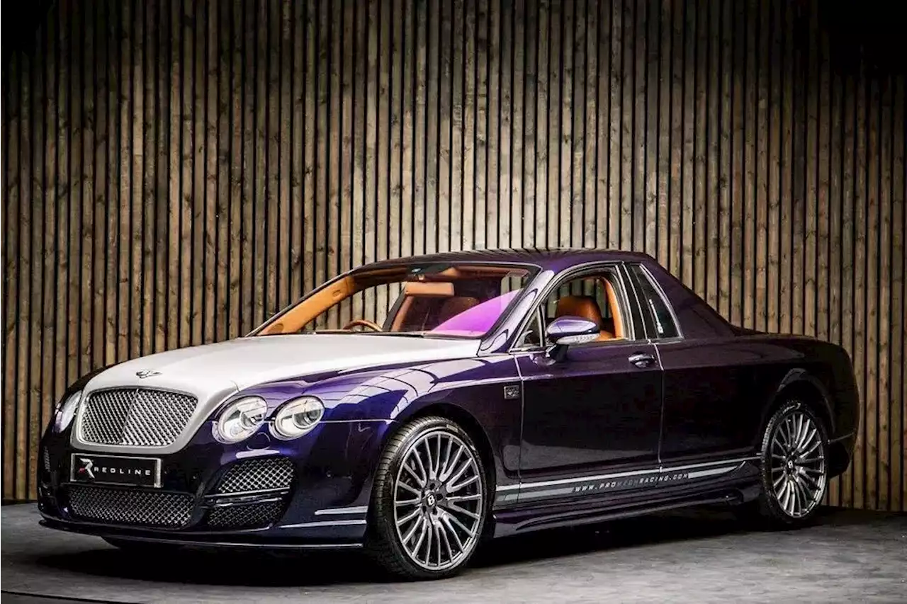 Bentley Flying Spur pickup can haul all your luxury goods