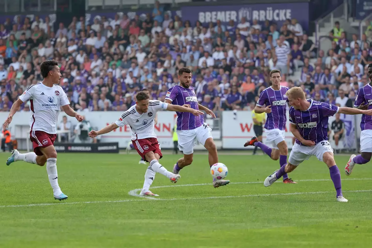 Uzun trifft erneut: Nürnberg siegt 3:2 beim VfL Osnabrück