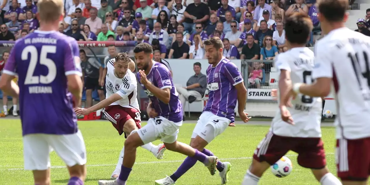 2:0 für Nürnberg in Osnabrück: Lukas Schleimer bringt den FCN auf Siegkurs