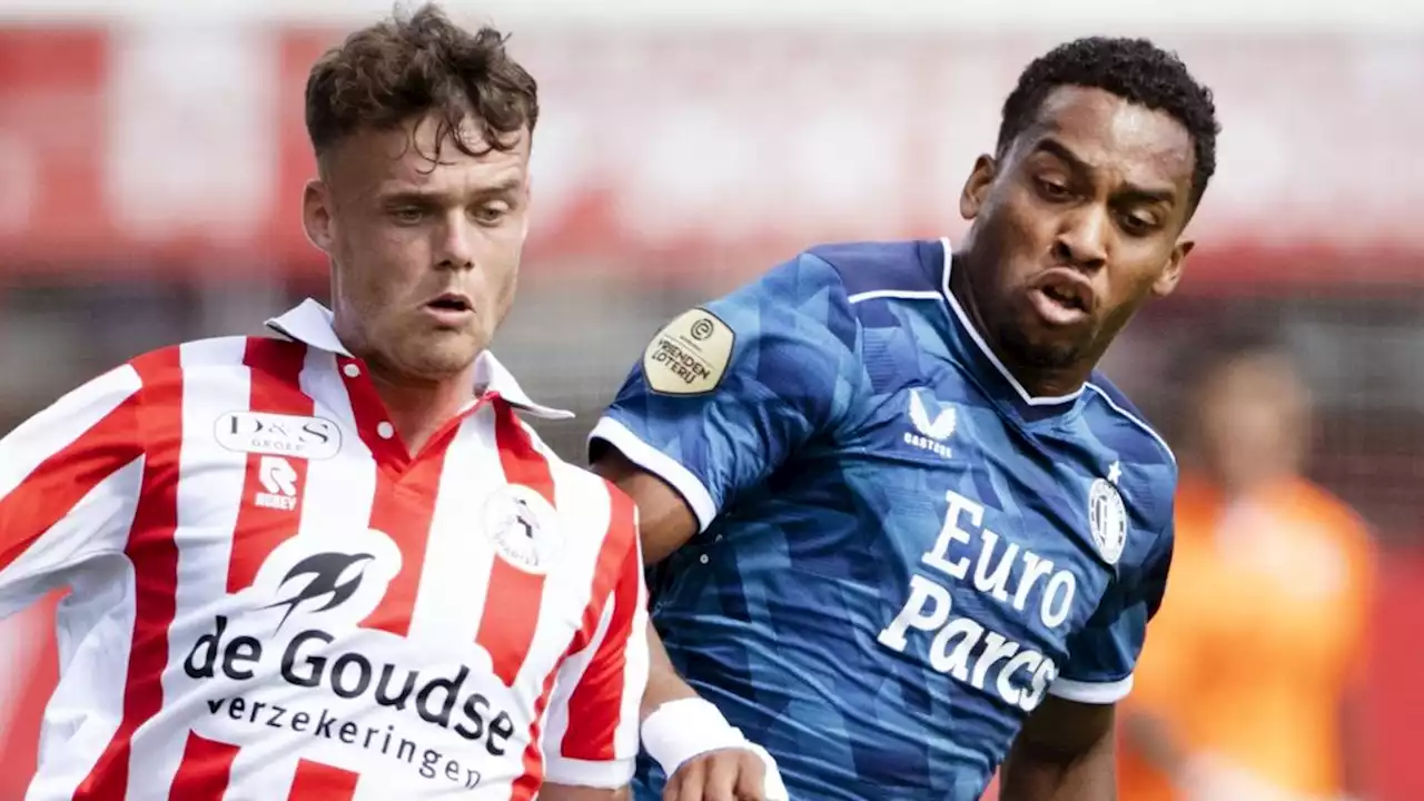 Sparta kort voor rust op voorsprong tegen Feyenoord • PEC via de stip naast Twente