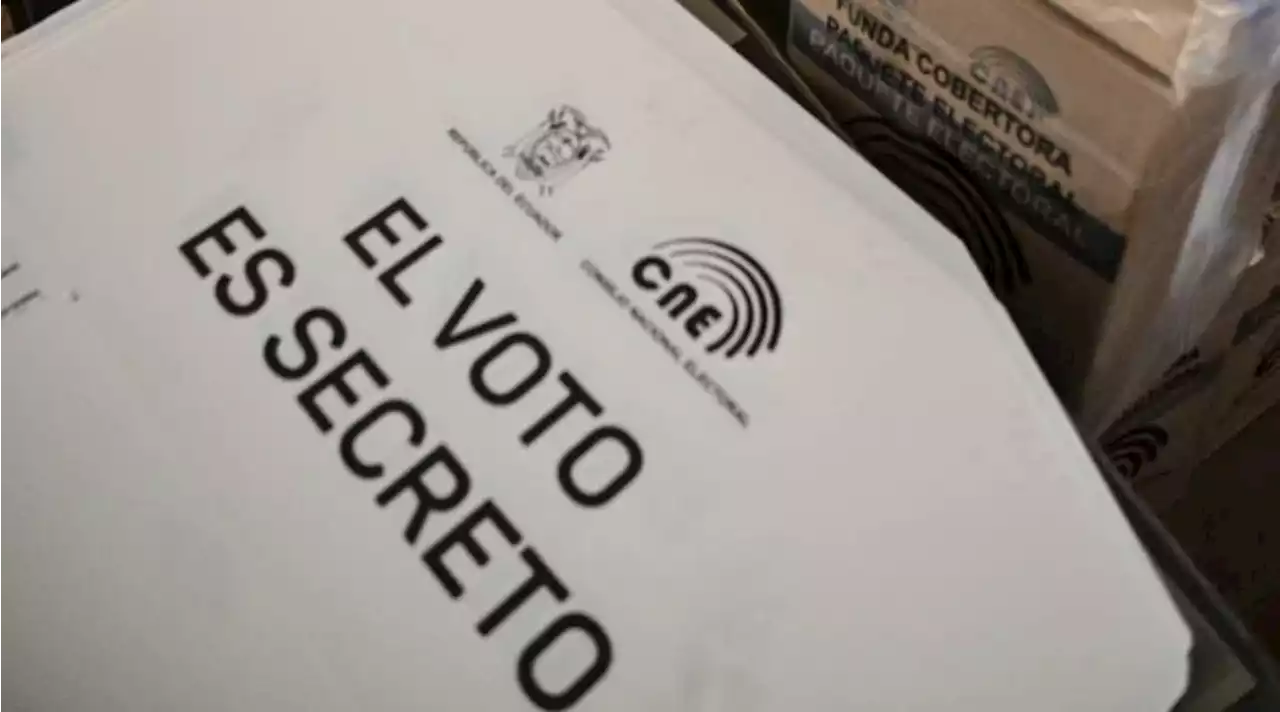 Así arrancaron las elecciones presidenciales en Ecuador para conocer al sucesor de Guillermo Lasso