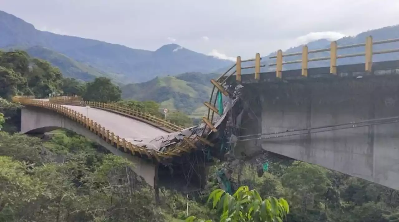 Cierre total de la vía Sogamoso - Aguazul por desplome de un puente