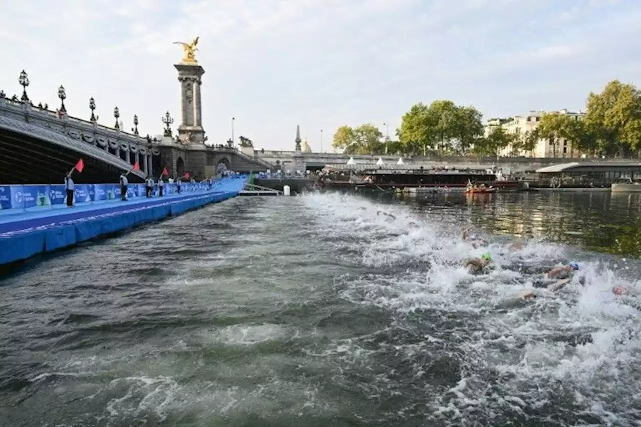 JO-2024: la natation dans la Seine d'une épreuve test de triathlon...