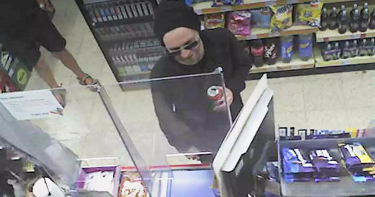 Search for man after thief steals wallet and goes shopping