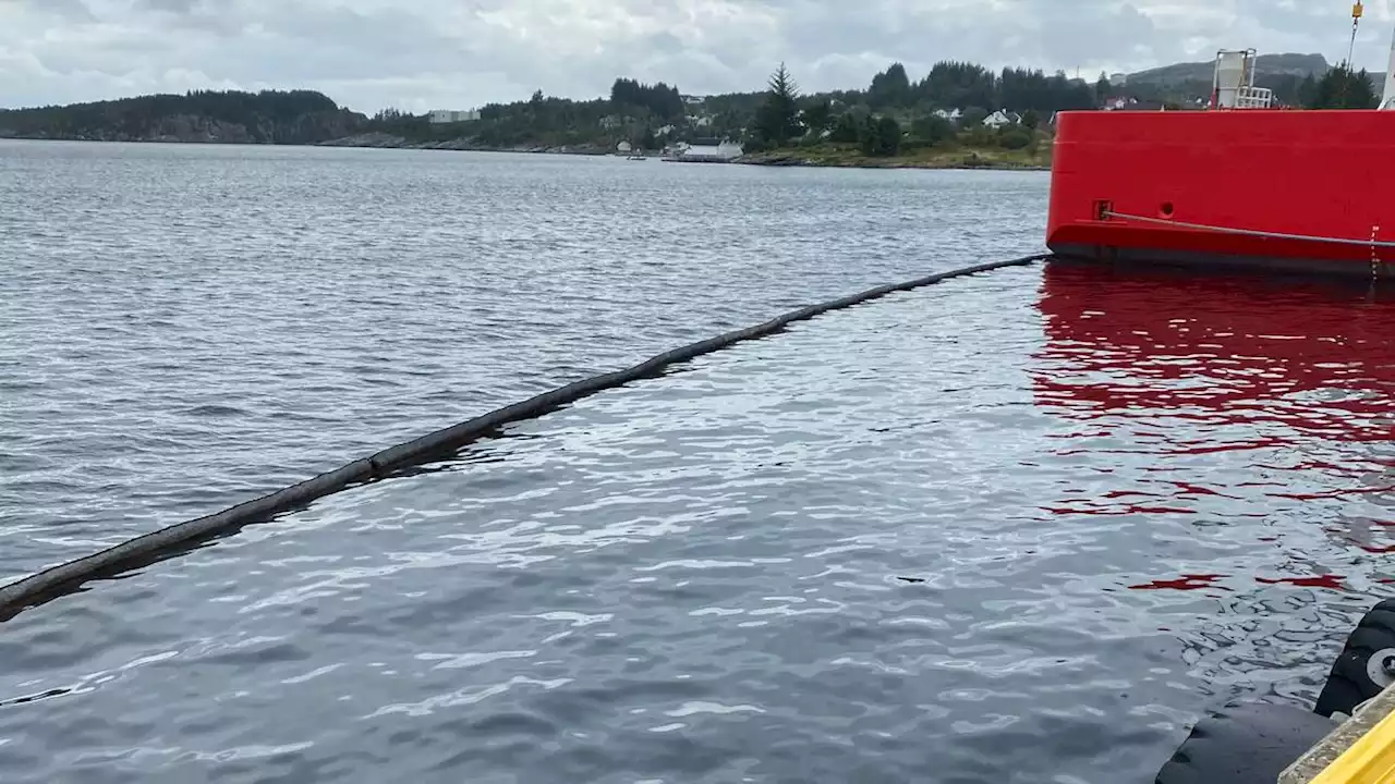 Oljelekkasje i Øygarden