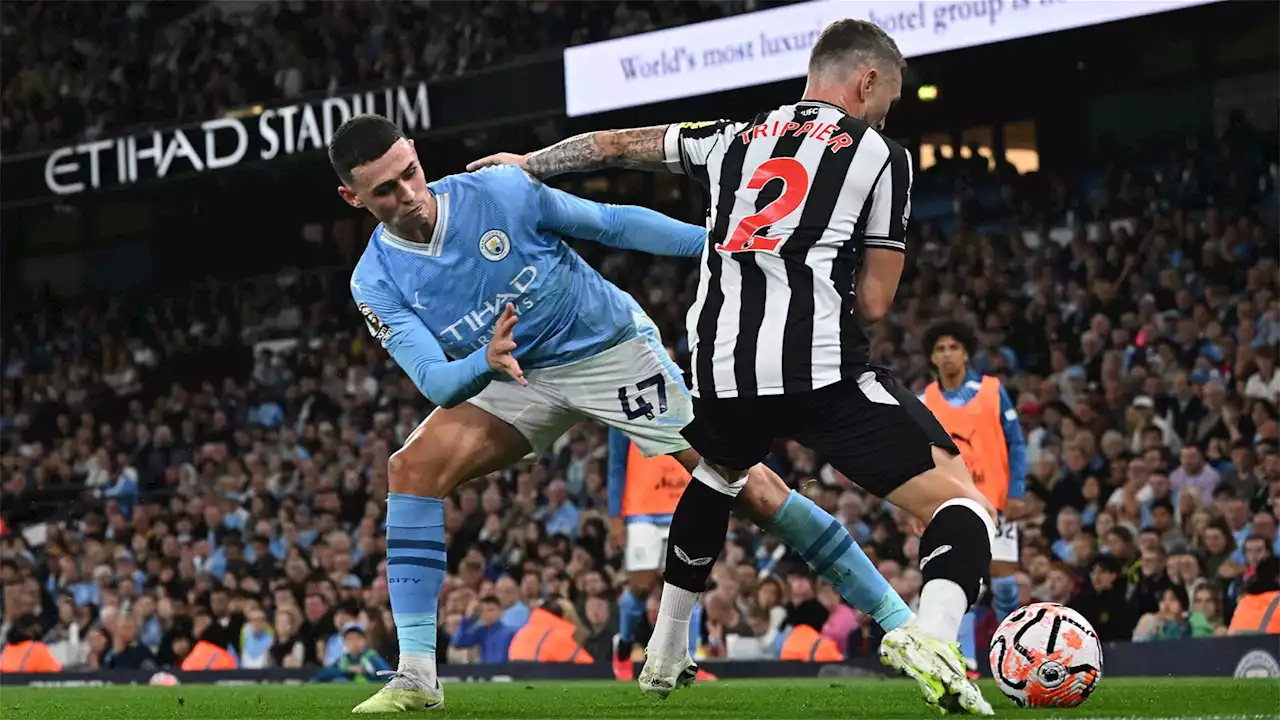 Kieran Trippier reaction to Manchester City 1 Newcastle United 0