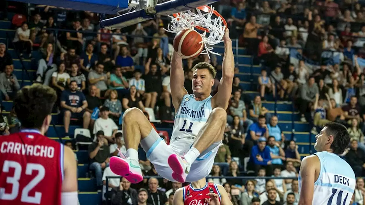 Argentina cumplió el trámite y venció Chile en el Preclasificatorio de Santiago | El equipo de Prigioni se impuso 87-79 y espera por Bahamas o Uruguay