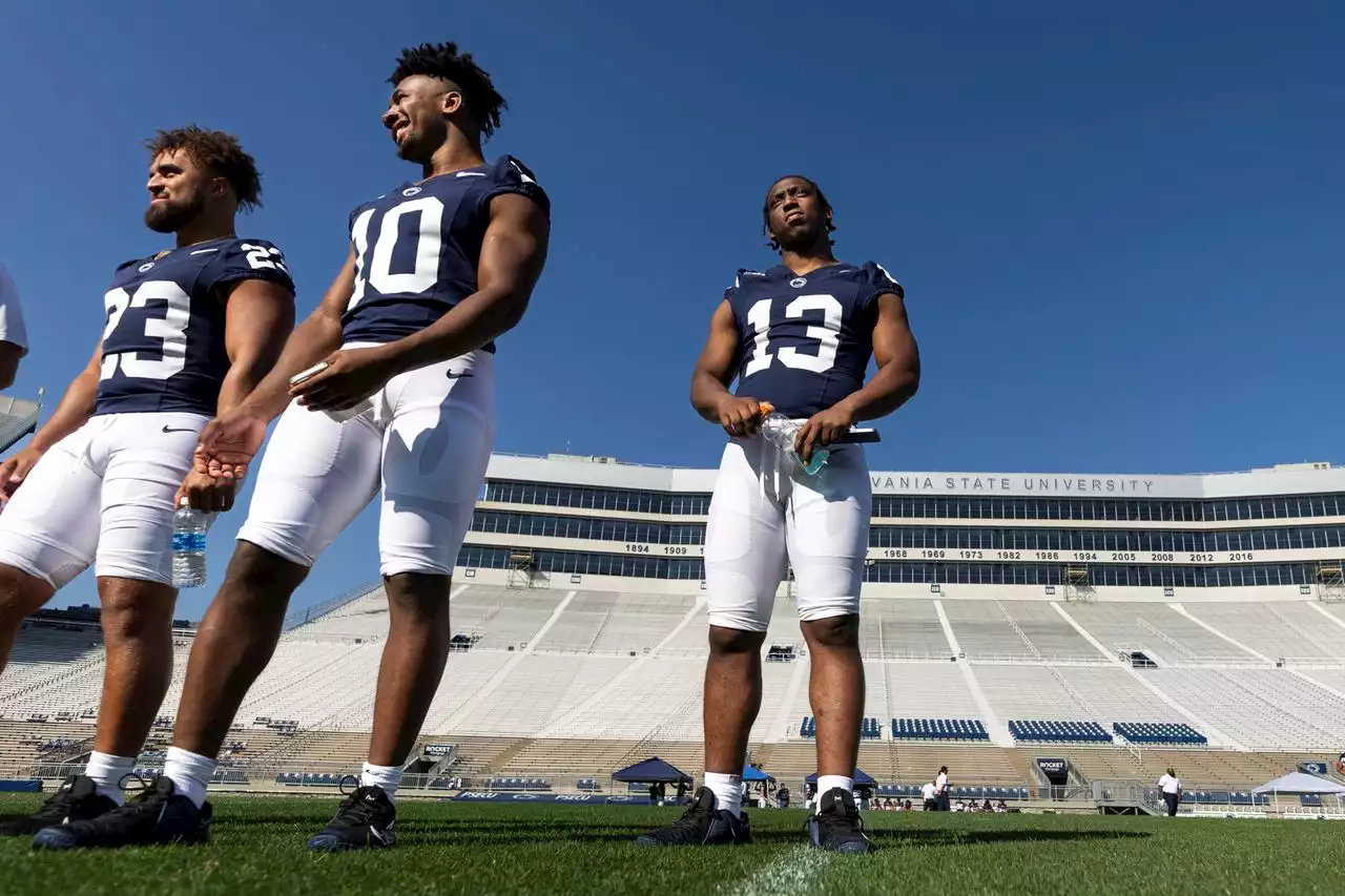 Penn State football holds annual picture day; Scenes from the event