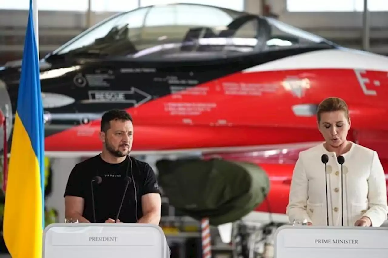 Denmark and Netherlands pledge to give F-16 fighter jets to Ukraine as Zelenskyy visits