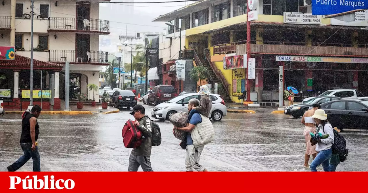 México e EUA preparam-se para impacto “catastrófico” do furacão Hilary