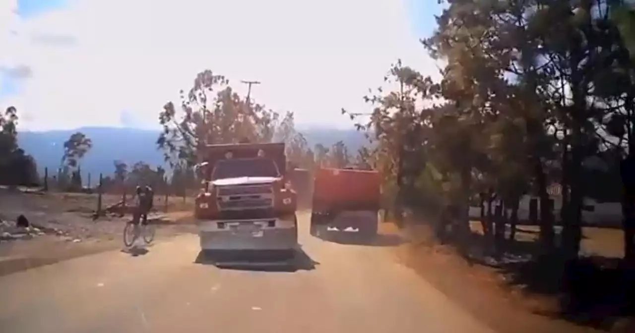 Impactante video registró en primera persona el accidente en Villa de Leyva