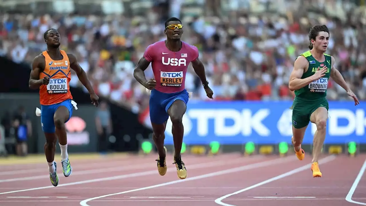 Mondiaux d'athlétisme: coup de tonnerre à Budapest, Kerley éliminé dès les demies, tout comme Jacobs