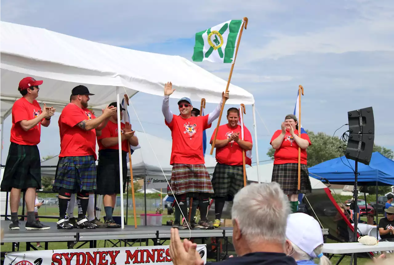 IN PHOTO: Inaugural Sydney Mines Highland Games