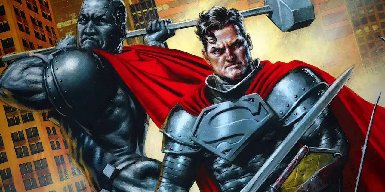 Superman Debuts New STEEL Armor of His Own