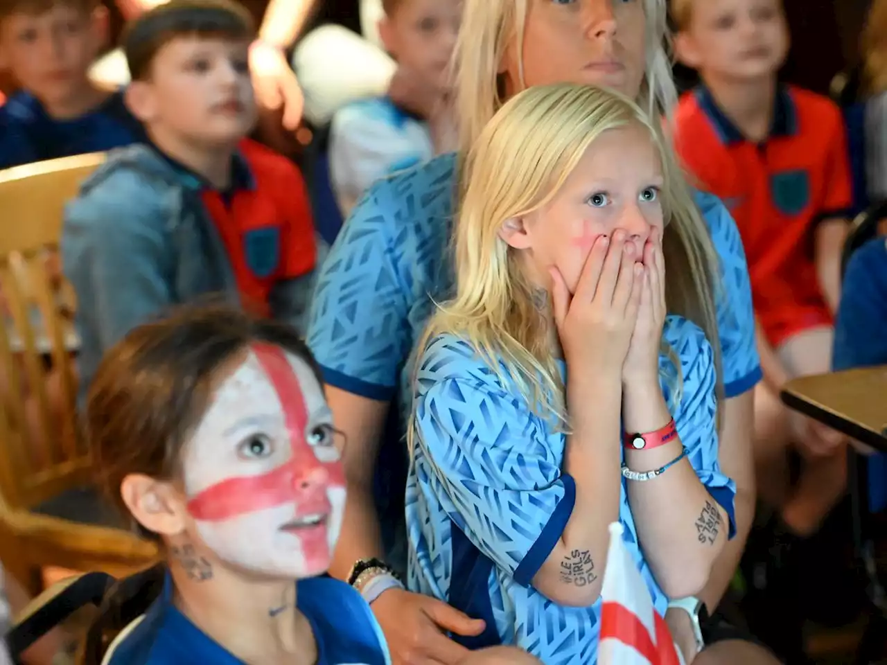 In pictures: Emotions high as fans get behind Lionesses in World Cup final against Spain