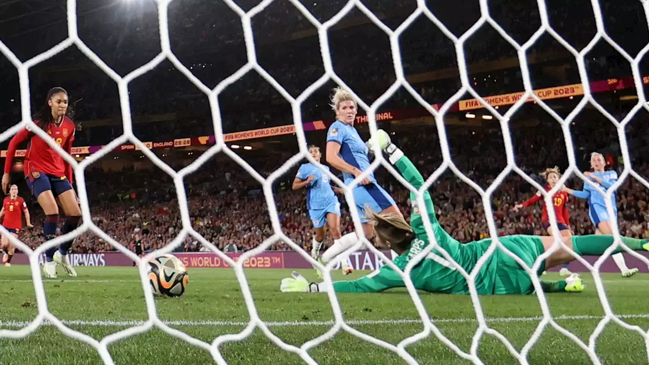 - live: England shell-shocked by brilliant Spain goal in World Cup final