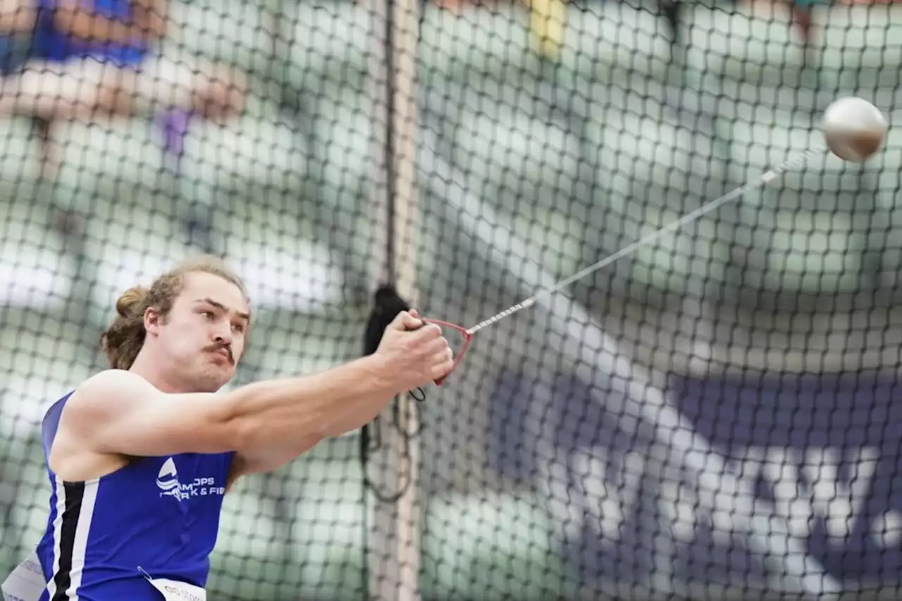 Canada's Ethan Katzberg wins gold in hammer throw at world championships