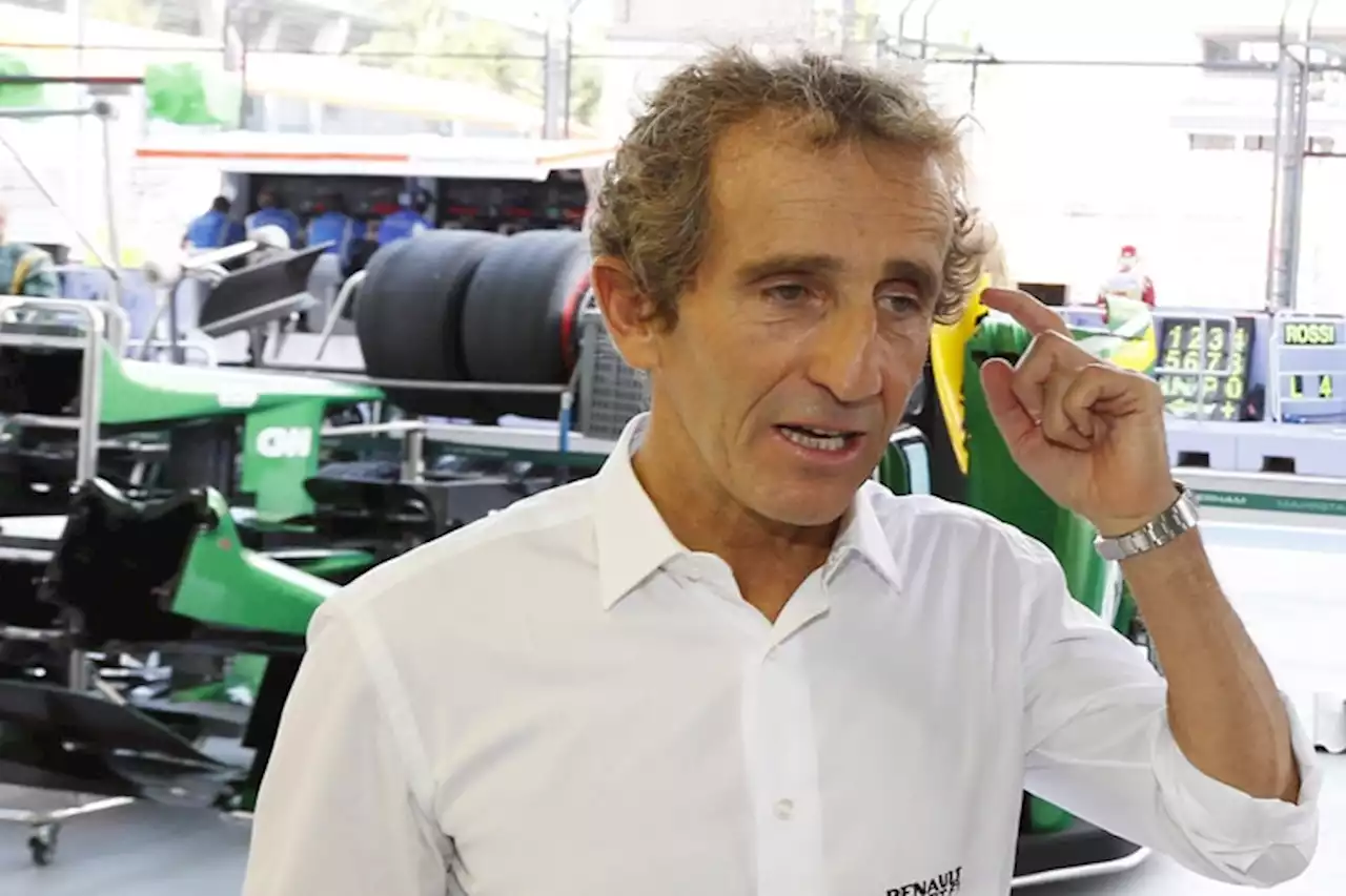 Alain Prost: «Kein Renault-Werksteam»