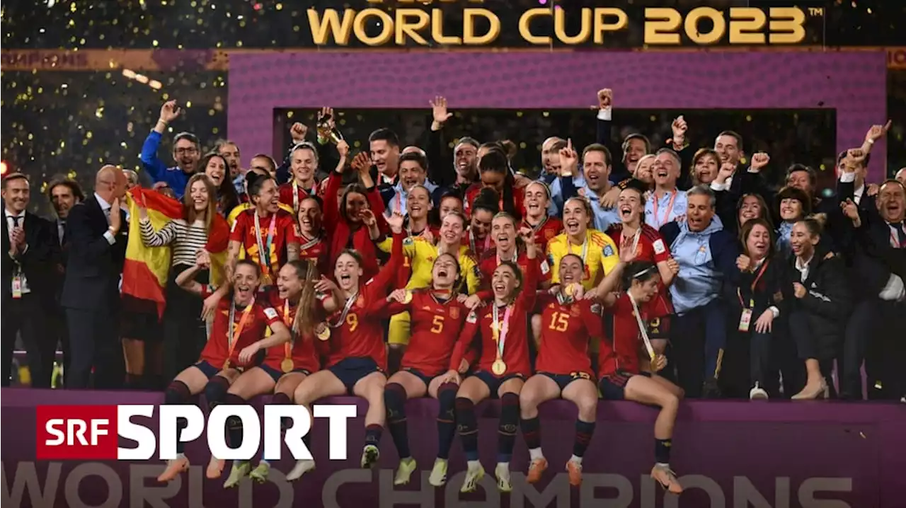 Final der Frauen-WM - Spanien setzt sich erstmals die Krone auf