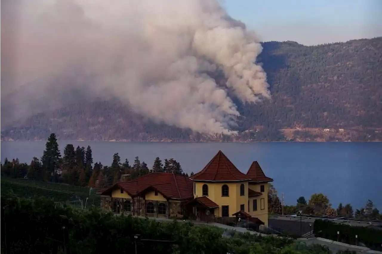 British Columbia wildfires intensify, evacuation orders double