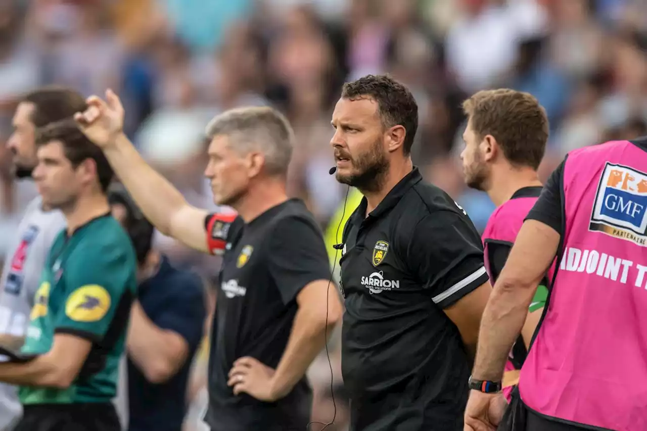 Stade Rochelais : « Il n’y a qu’en débutant une nouvelle saison qu’on effacera » la finale perdue, estime Sébastien Boboul