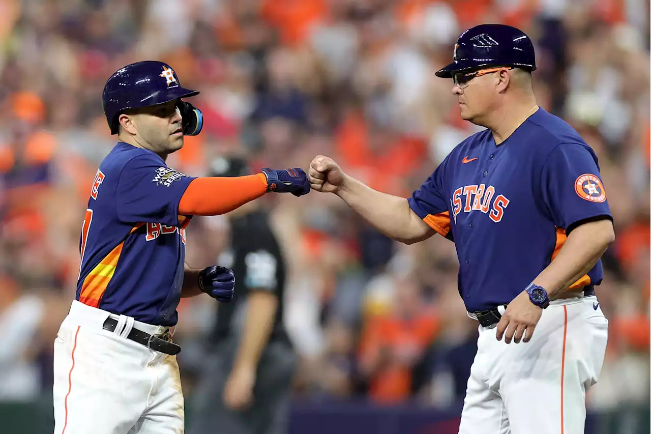 From Venezuela to hit No. 2000, Astros coach Omar López has been alongside Jose Altuve