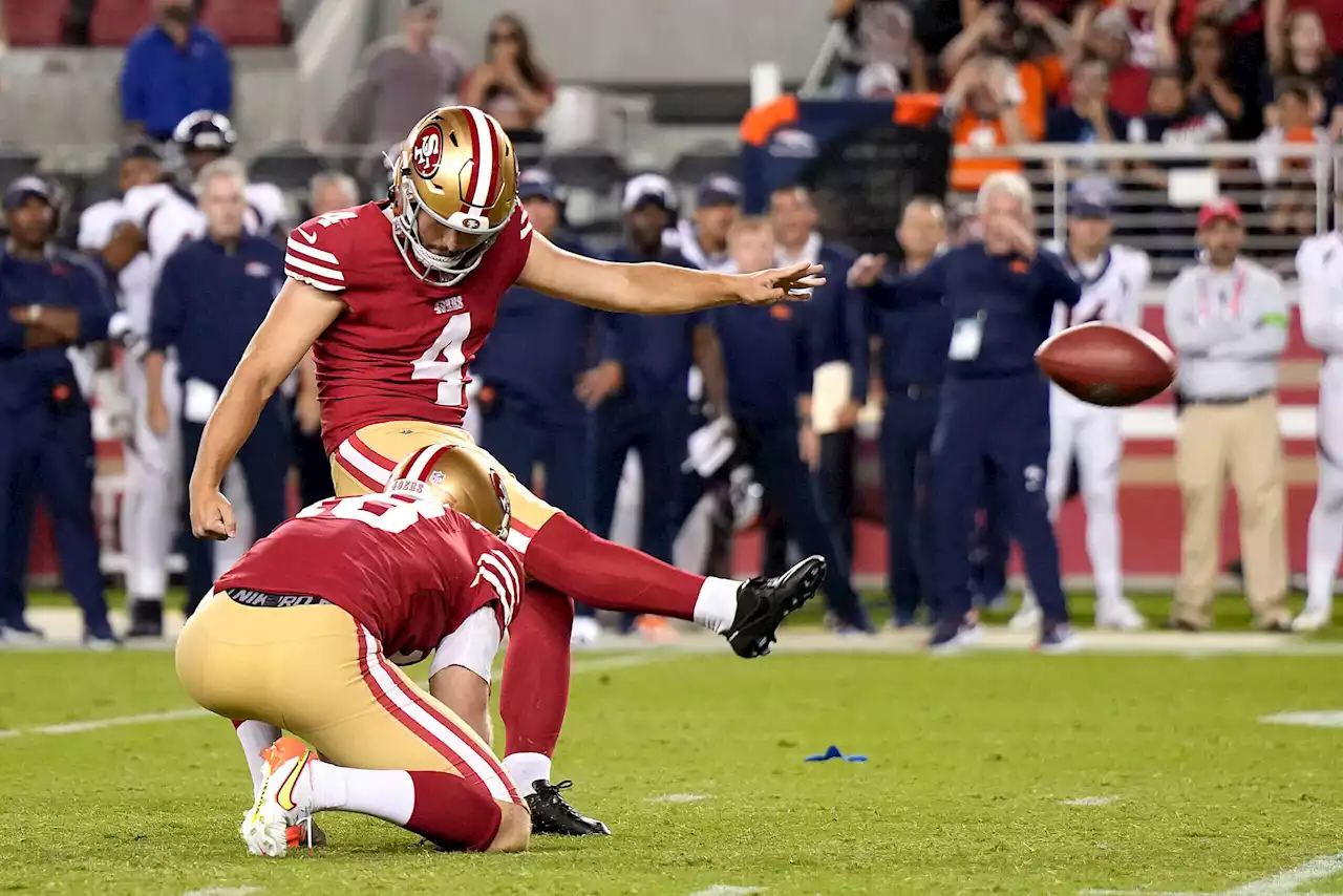 Jake Moody is the 49ers roller-coaster ride at kicker