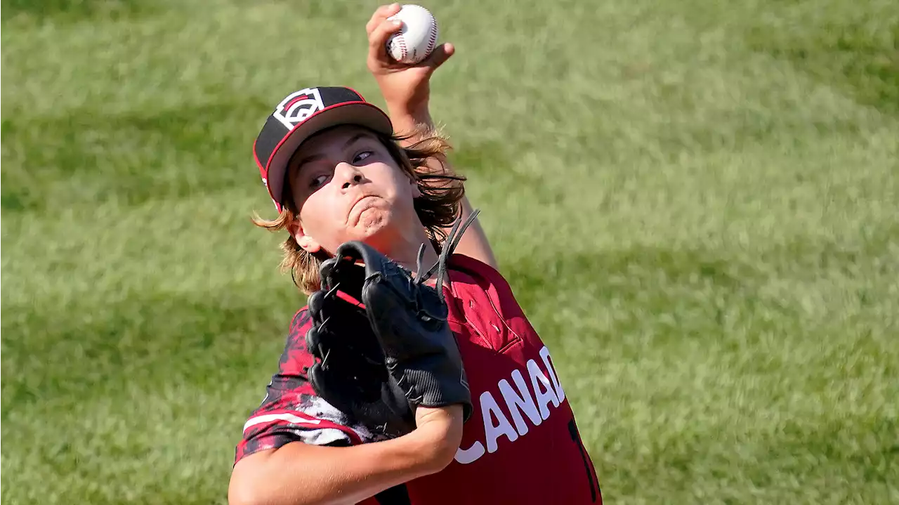 Canada clips Czech Republic for first win at Little League World Series