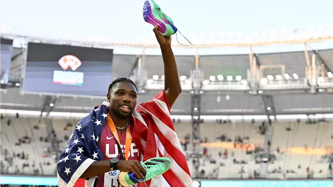 Noah Lyles makes good, takes world title in 100 meters