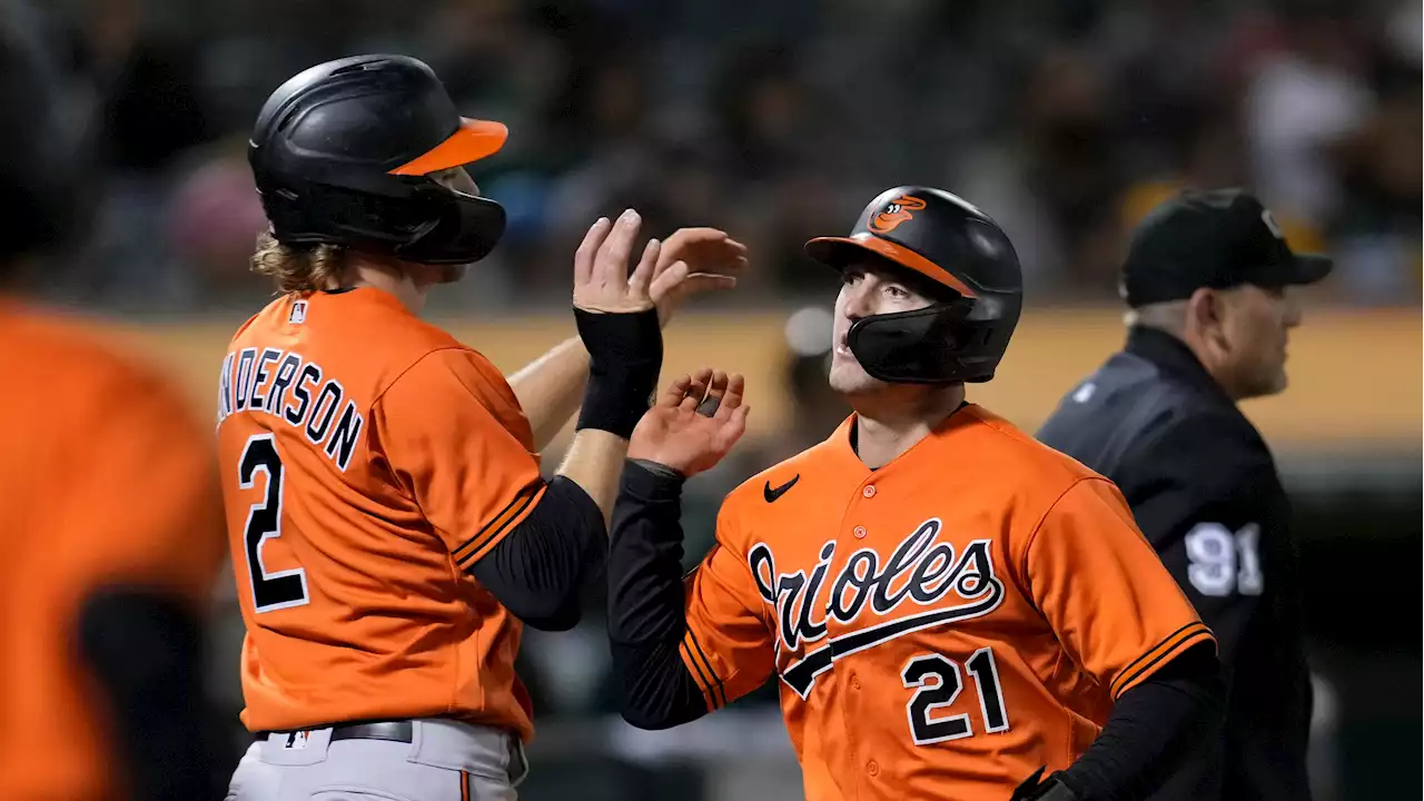 Ryan Mountcastle kicks off a five-run 10th as Baltimore Orioles beat Oakland Athletics