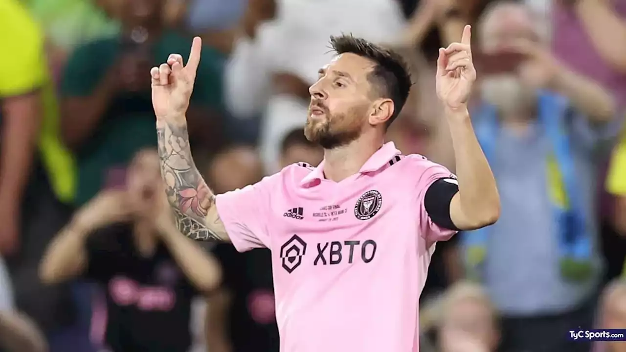 (VIDEO) El GOLAZO de MESSI para INTER MIAMI en la FINAL de LEAGUES CUP