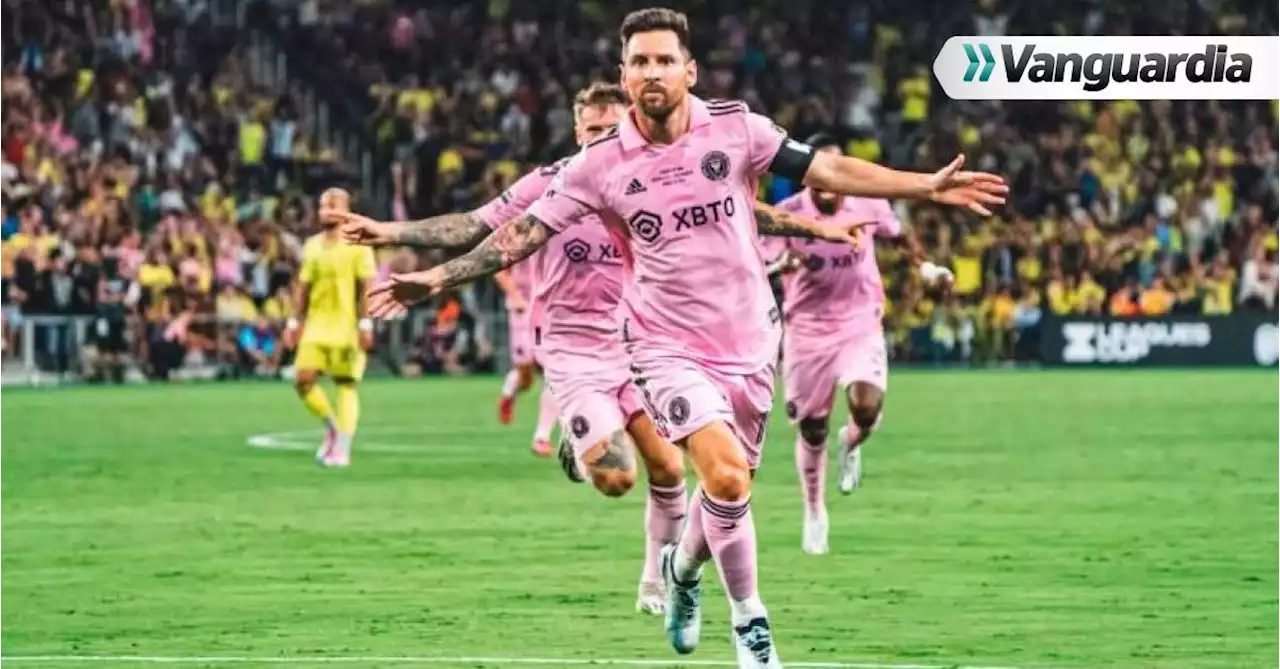 De la mano de Messi, Inter de Miami es campeón de la Leagues Cup