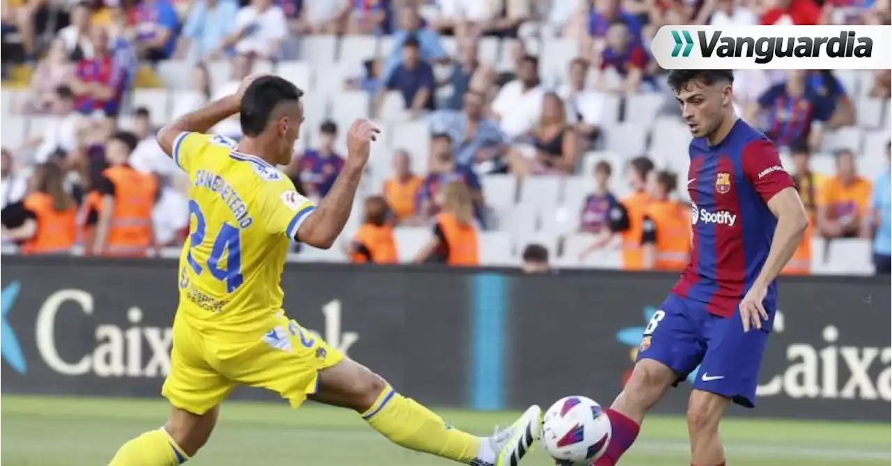 Pedri y Torres rescataron al Barcelona en un difícil partido contra el Cádiz